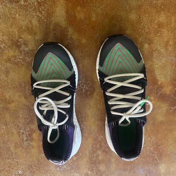 Size 9.5 - Stella McCartney x adidas UltraBoost 20 Flash Green Purple W - Picture 3 of 11